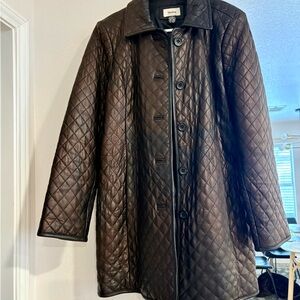 Vintage 100% Lamb Leather Coat